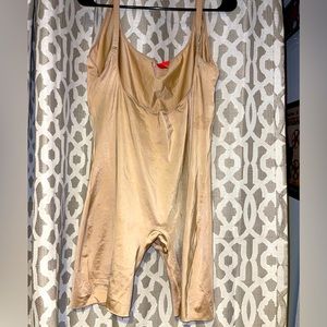 Spanx bodysuit with open bust